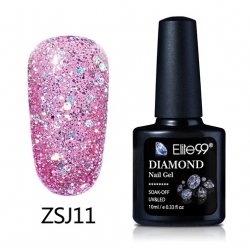 Гел Лак Диамантено Брокатен 10ml ZSJ11 - GC041 Elite99